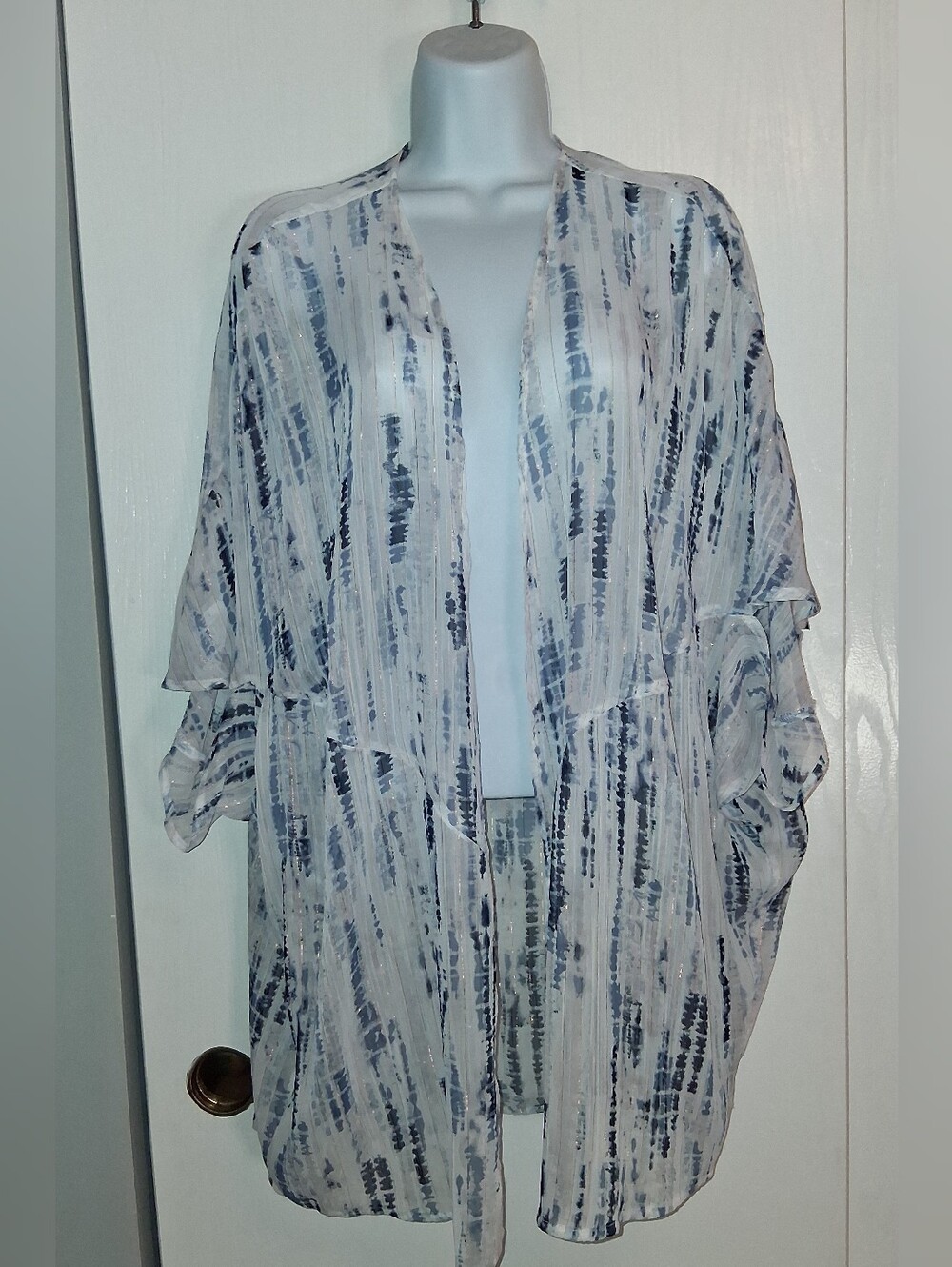 Maurices Kimono, Caftan, Cover Up, Sz L/XL